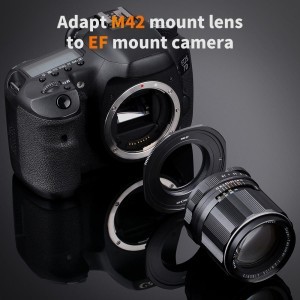 KF Concept M42-EF PRO M42 bajonett adapter - Canon EF vázakra (KF06.444)-8