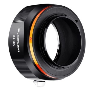 KF Concept NIK-FX PRO Nikon AI bajonett adapter - Fuji X vázakra (KF06.446)-6