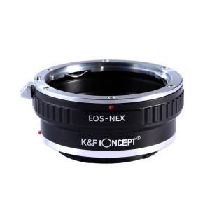 KF Concept EF-E Canon EF bajonett adapter - Sony E vázakra (KF06.069)-5