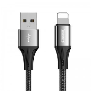 Joyroom USB - Lightning kábel 3A 1m fekete (S-1030N1)