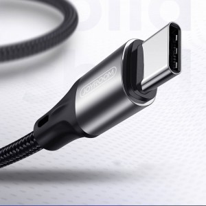 Joyroom USB - USB Type-C kábel 3A 1m fekete (S-1030N1)
