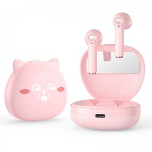 Picun Hi Cat Bluetooth 5.0 vezeték nélküli fülhallgató pink