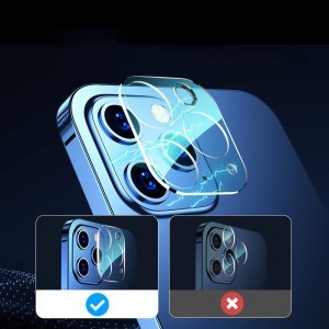 iPhone 12 Pro Joyroom Mirror Series Kamera védő üvegfólia átlátszó (JR-PF729)