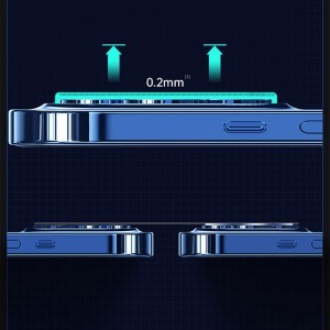 iPhone 12 Joyroom Mirror Series Kamera védő üvegfólia átlátszó (JR-PF730)