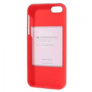 iPhone 12/ 12 Pro Soft Jelly szilikon tok piros