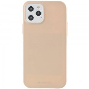 iPhone 12 Pro Max Soft Jelly szilikon tok homok színben