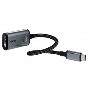 HOCO USB Type-C - HDMI 4K 30Hz adapter fekete