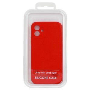 iPhone 12 Vennus szilikon tok piros