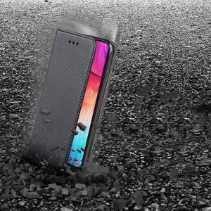Samsung Galaxy S21 FE Mágneses fliptok fekete