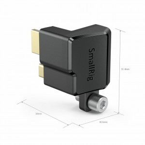 SmallRig HDMI és Type-C adapter BMPCC 4K Camera Cage-hez (AAA2700)-5