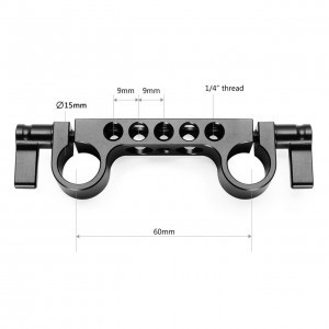 SmallRig szuper könnyű 15mm RailBlock, rúdbilincs v3 (942)-5