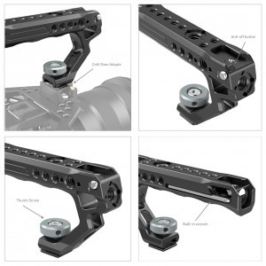 SmallRig univerzális felső fogantyú vakupapucs foglalattal (2094C)-3