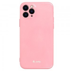 Samsung A12 Jelly szilikon tok rózsaszín