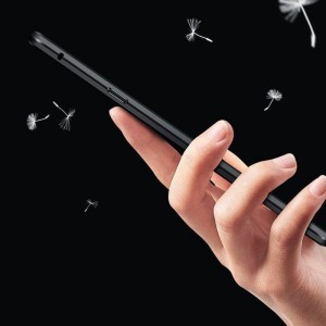 Xiaomi Poco M3 Wozinsky mágneses tok fekete/ áttetsző