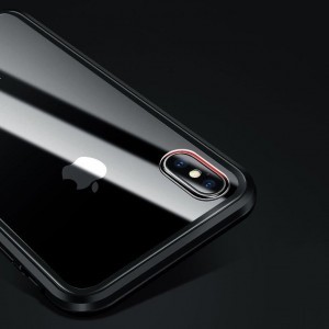 Xiaomi Poco M3 Wozinsky mágneses tok fekete/ áttetsző
