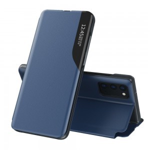 Samsung A32 4G Eco Leather View Case intelligens fliptok kék
