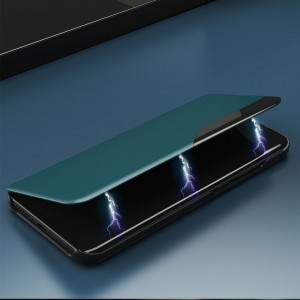 Samsung A32 4G Eco Leather View Case intelligens fliptok piros