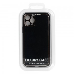iPhone 14 Plus Tel Protect Luxury szilikon tok Fekete
