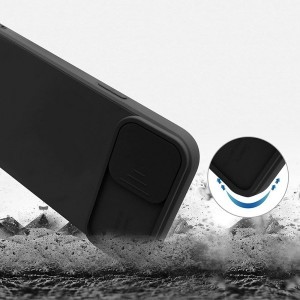 Samsung Galaxy A32 5G Nexeri Szilikon tok kameralencse védővel fekete