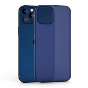 iPhone 12 / 12 Pro Tech-Protect Ultraslim 0.4mm Matt Kék
