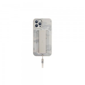 iPhone 12/ 12 Pro Uniq Heldro tok ivory camo (Antimikrobiális bevonattal)