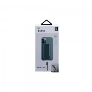 iPhone 12 Pro Max Uniq Heldro tok kék (Antimikrobiális bevonattal)