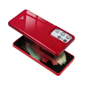Samsung A72 4G Mercury Jelly szilikon tok piros