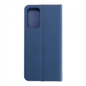 Samsung Galaxy A72 4G Forcell Luna Carbon fliptok kék