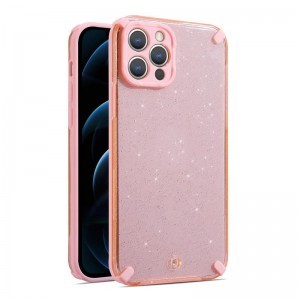 iPhone X/Xs Armor Glitter tok pink