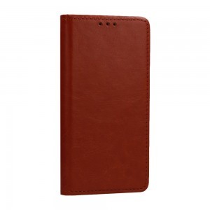 Samsung Note 10+ Plus Book Special bőr fliptok barna