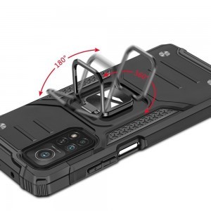Samsung Galaxy A52 4G/ A52 5G Wozinsky Ring Armor Case Kickstand telefontok piros