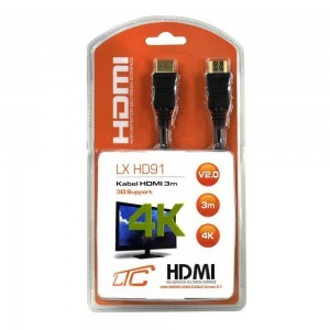 HDMI - HDMI v2.0 4K kábel 5m fekete