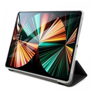 Guess Saffiano 4G Big Metal Logo tok iPad Pro 12.9'' 2021 (fekete)