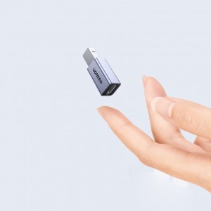 Ugreen USB Type C - USB Type-B átalakító adapter szürke (US382)