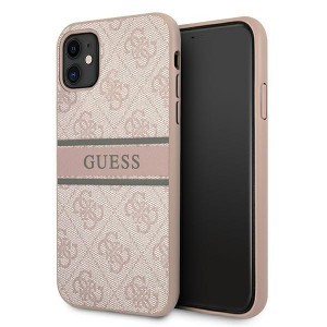 iPhone 11 Guess GUHCN614GDPI 4G Stripe tok pink