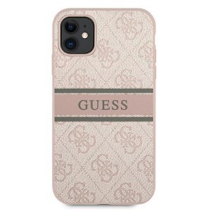 iPhone 11 Guess GUHCN614GDPI 4G Stripe tok pink