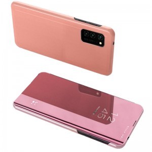 Huawei P Smart 2021 Clear View fliptok pink