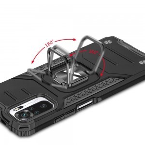 Xiaomi Redmi Note 10 / Redmi Note 10S Wozinsky Ring Armor Case Kickstand telefontok piros
