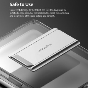 Samsung Galaxy Tab S7+ Plus Ringke Fusion Combo TPU PC Tok Smoke Black