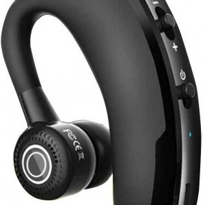 Bluetooth V9 Headset vezeték nélküli fülhallgató fekete 