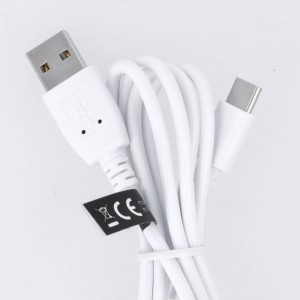 Maxlife USB - USB Type-C kábel 3A 1m fehér