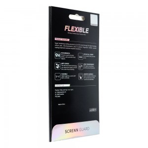 iPhone 7 Plus / 8 Plus Bestsuit Flexibilis 5D Nano 9H kijelzővédő üvególia fekete