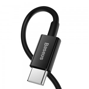Baseus Superior USB Type-C - Lightning töltő és adatkábel PD 20W 2m fekete (CATLYS-A01)
