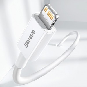 Baseus Superior USB Type-C - Lightning töltő és adatkábel PD 20W 2m fekete (CATLYS-A01)