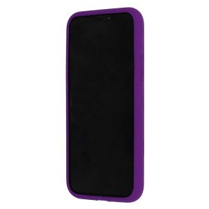 iPhone 12 Pro Max Vennus szilikon Lite tok lila