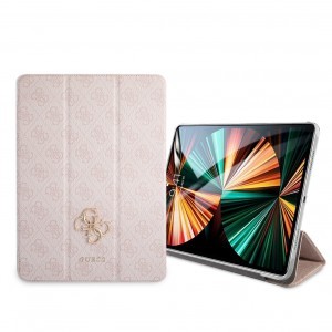 Guess 4G Big Metal Logo tok iPad Pro 11'' 2021 rózsaszín (GUIC11G4GFPI)