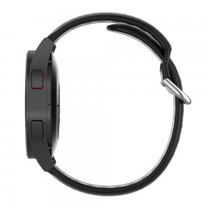Samsung Galaxy Watch 4 40 / 42 / 44 / 46 mm óraszíj fekete/lime Tech-Protect Softband