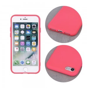 iPhone 7 / 8 / SE 2020 Szilikon tok pink