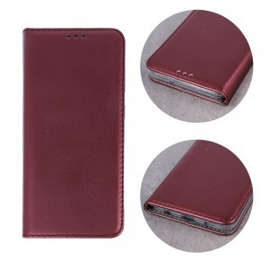 Samsung A22 5G Smart Magnetic fliptok burgundy