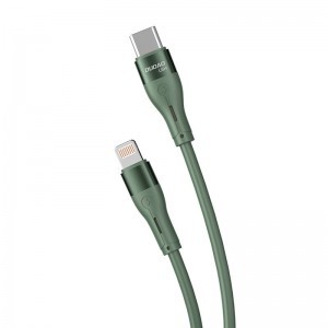 Dudao USB Type C - Lightning kábel 65W 1m PD zöld (L6H)